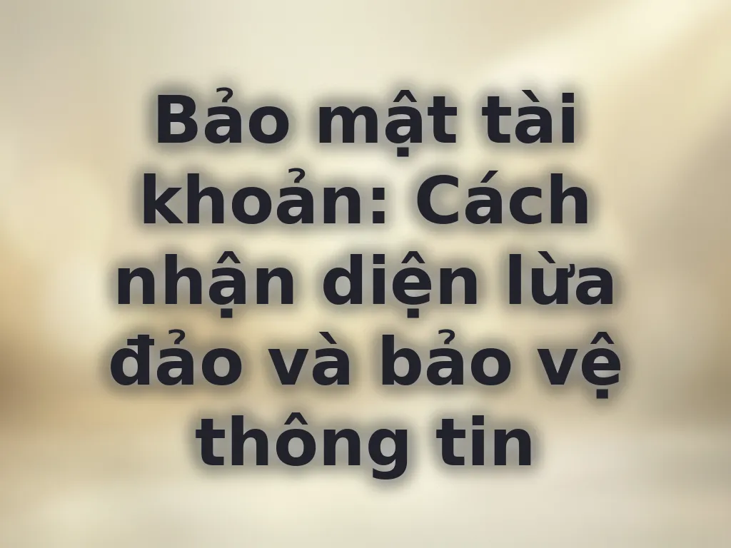 Bảo mật tài khoản 30bet